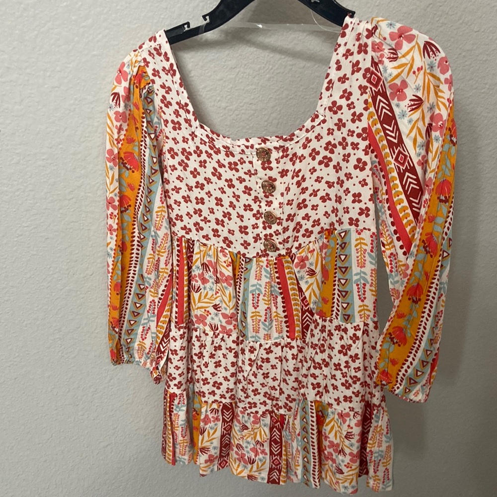 Cute boho toddler dress